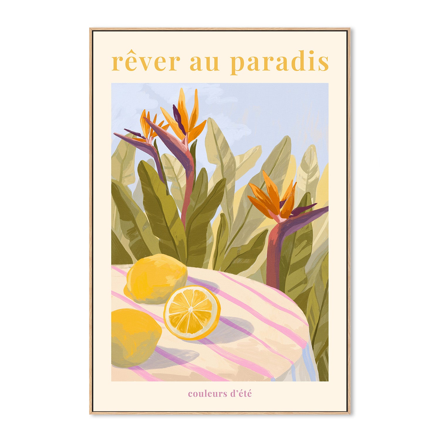 wall-art-print-canvas-poster-framed-RAaver Au Paradis - Lemon-4