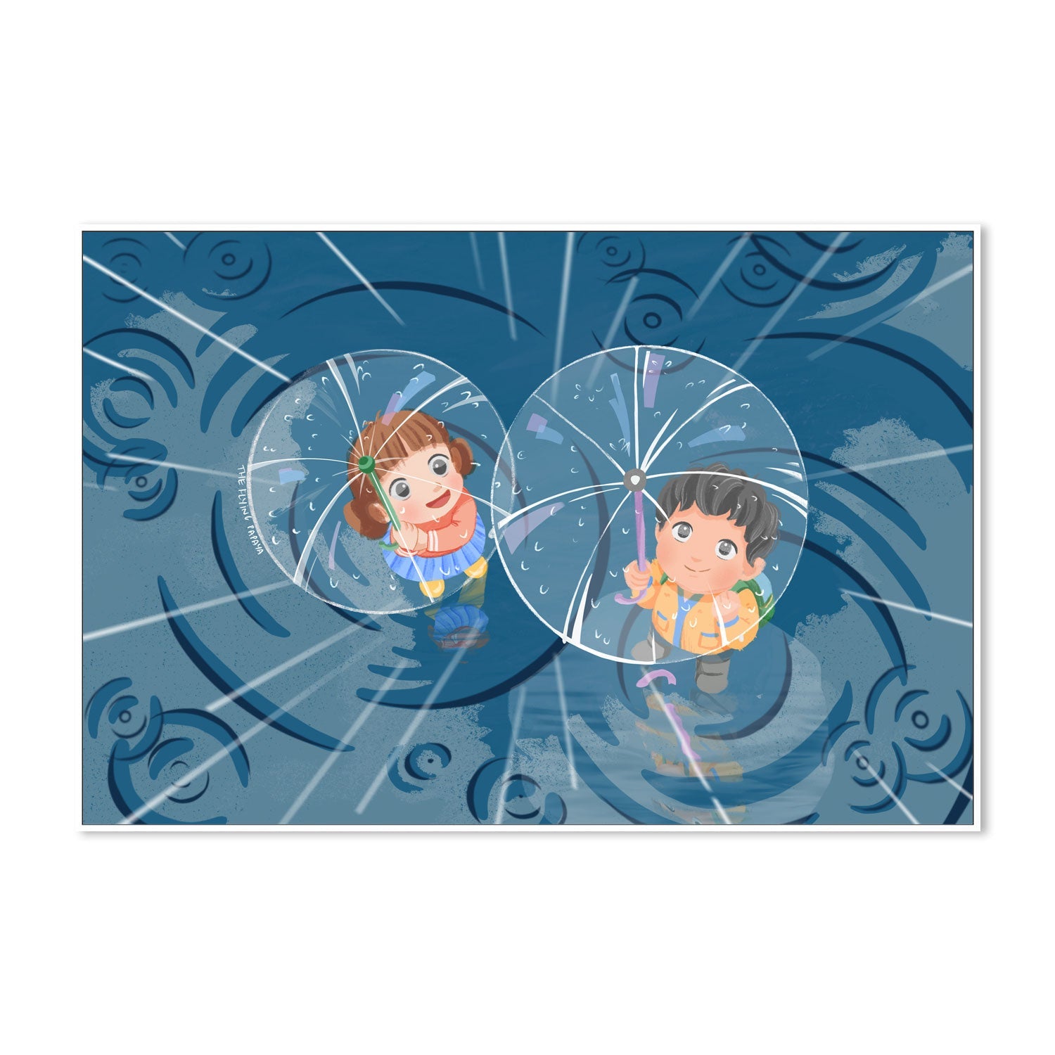 wall-art-print-canvas-poster-framed-Rain , By The Flying Papaya-5