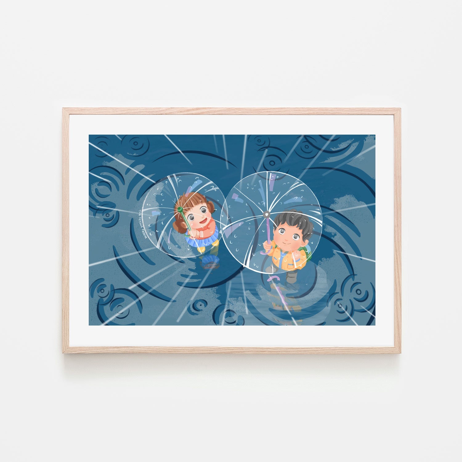wall-art-print-canvas-poster-framed-Rain , By The Flying Papaya-6