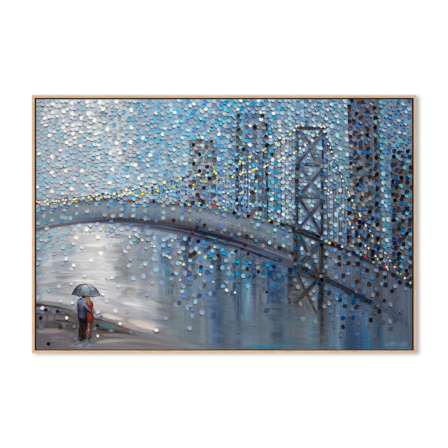 wall-art-print-canvas-poster-framed-Rainy Date With the Bridge View-4