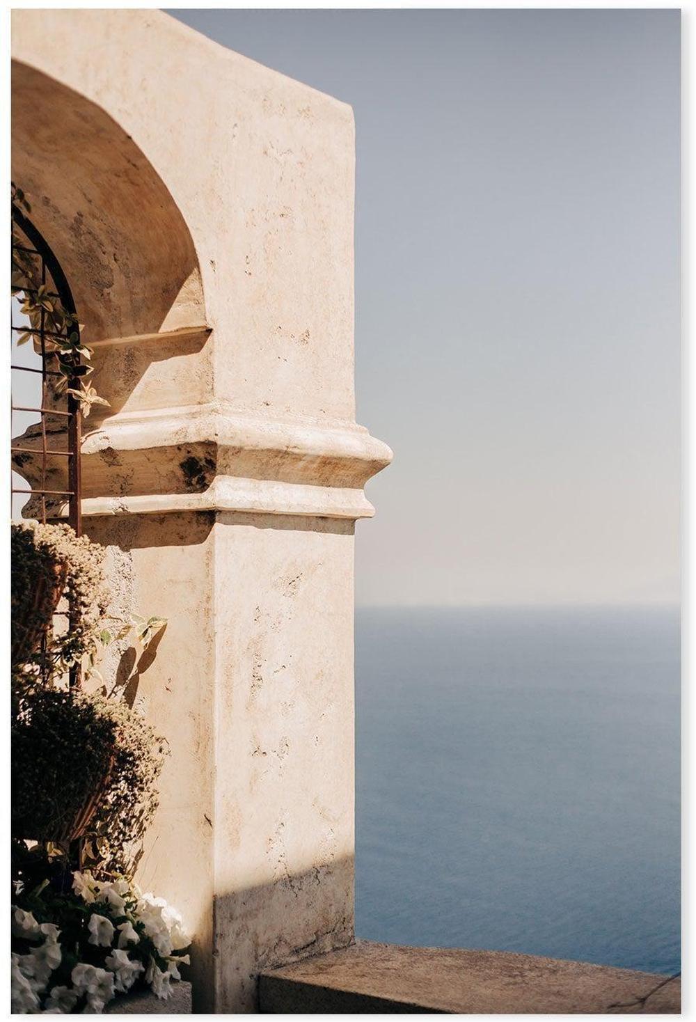 Ravello View, Italy-Gioia-Prints-Framed-Canvas-Poster-GIOIA-WALL-ART