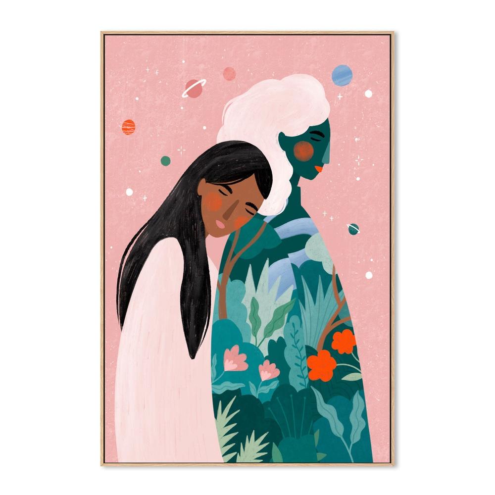 wall-art-print-canvas-poster-framed-Reconnect , By Bea Muller-4