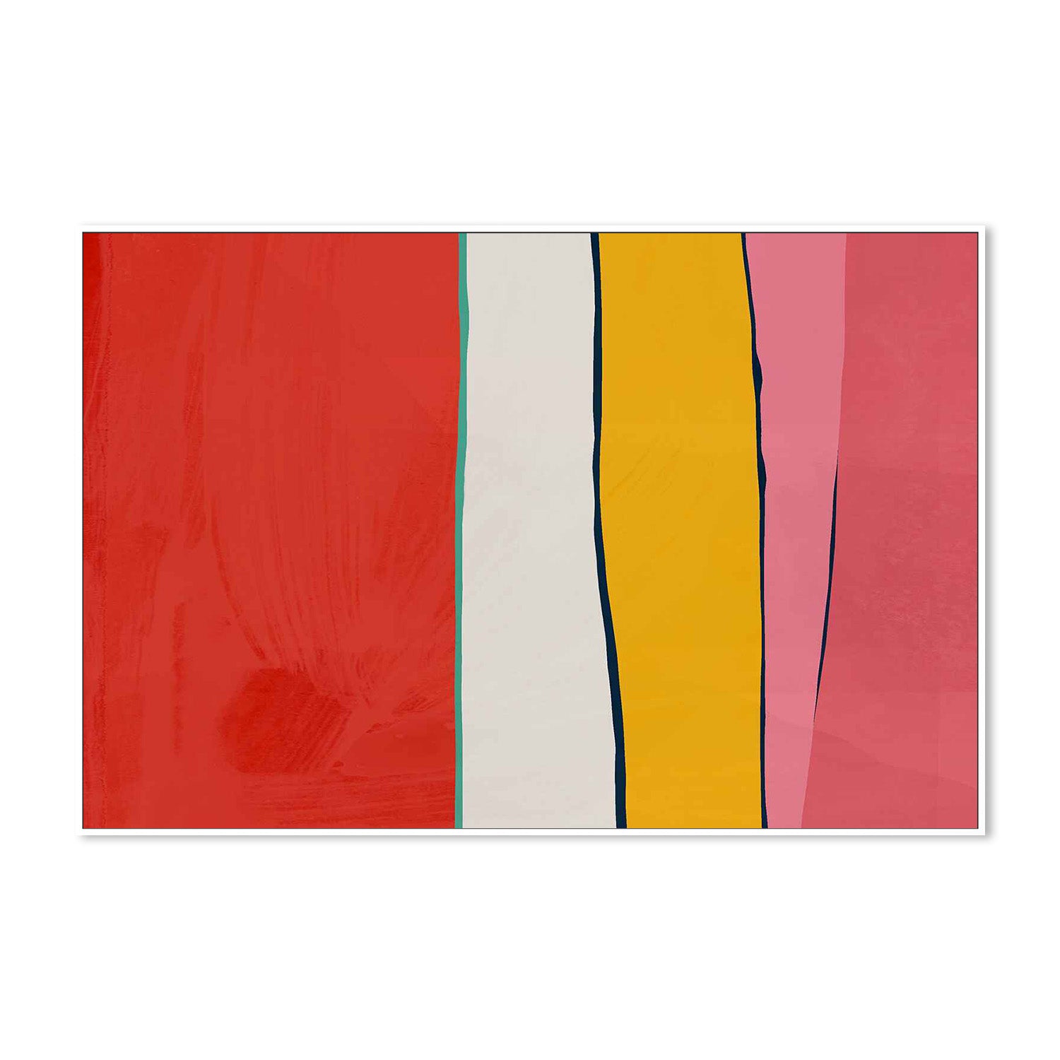 wall-art-print-canvas-poster-framed-Red Bar Symphony, Style A-5