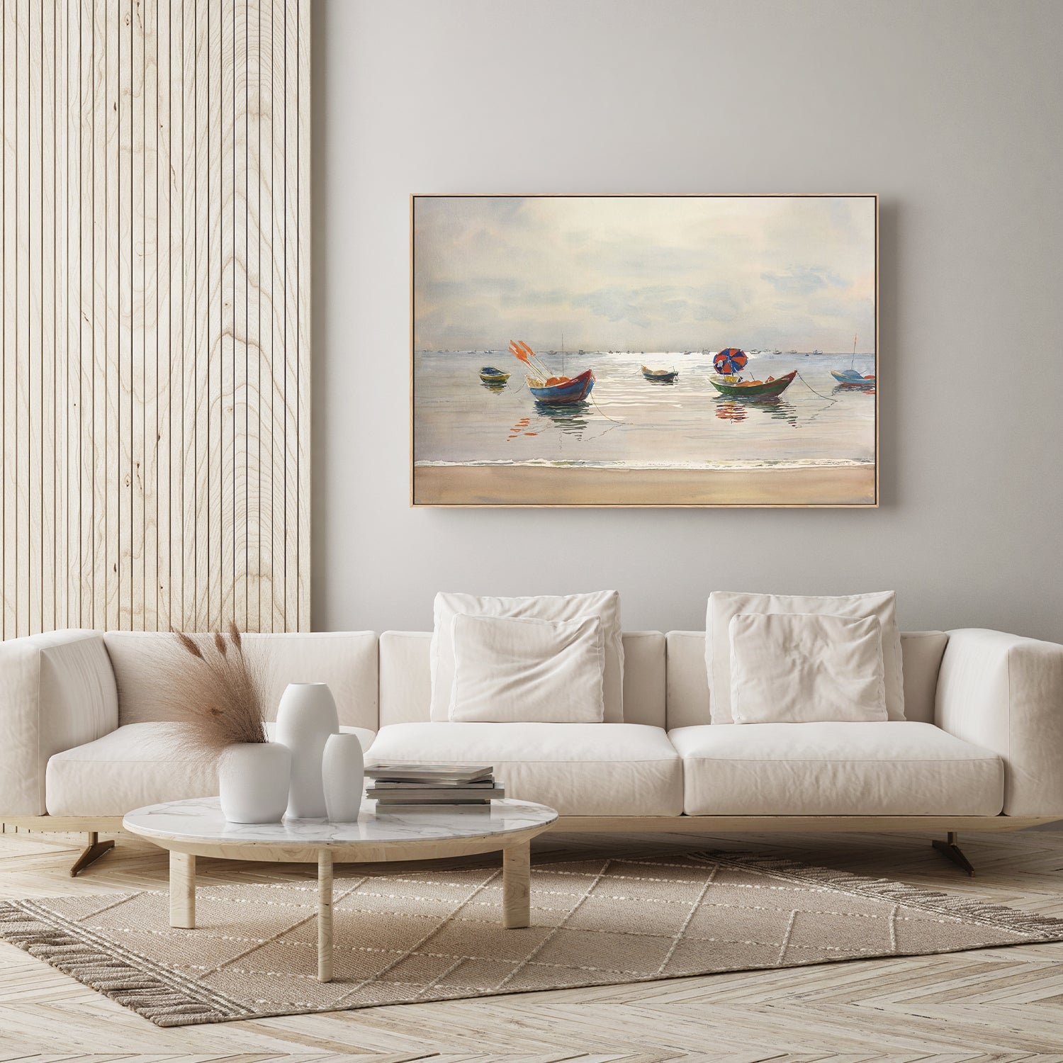 wall-art-print-canvas-poster-framed-RED UMBRELLA , By David Dallison-7