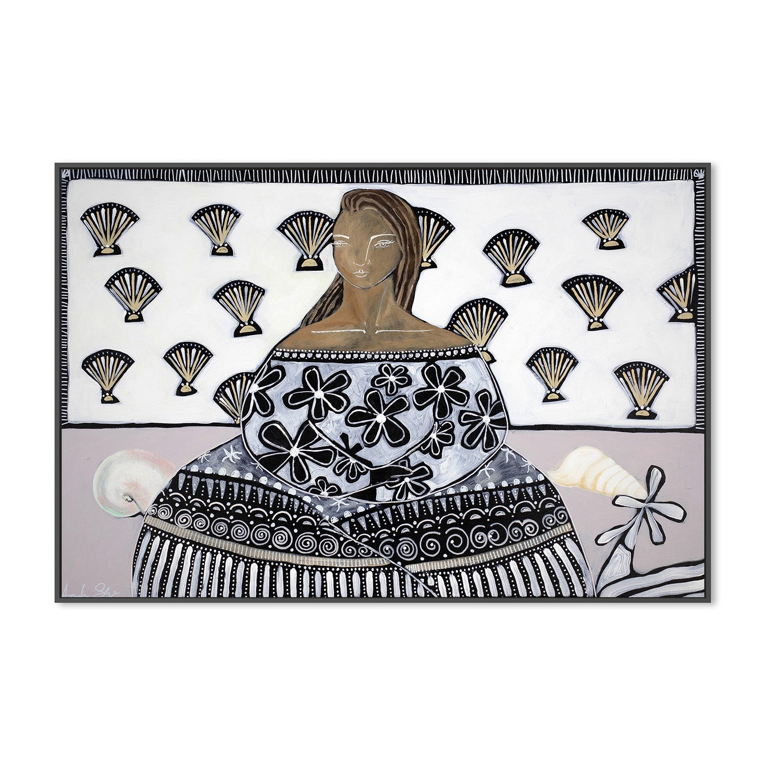 wall-art-print-canvas-poster-framed-Regina , By Amanda Skye-3