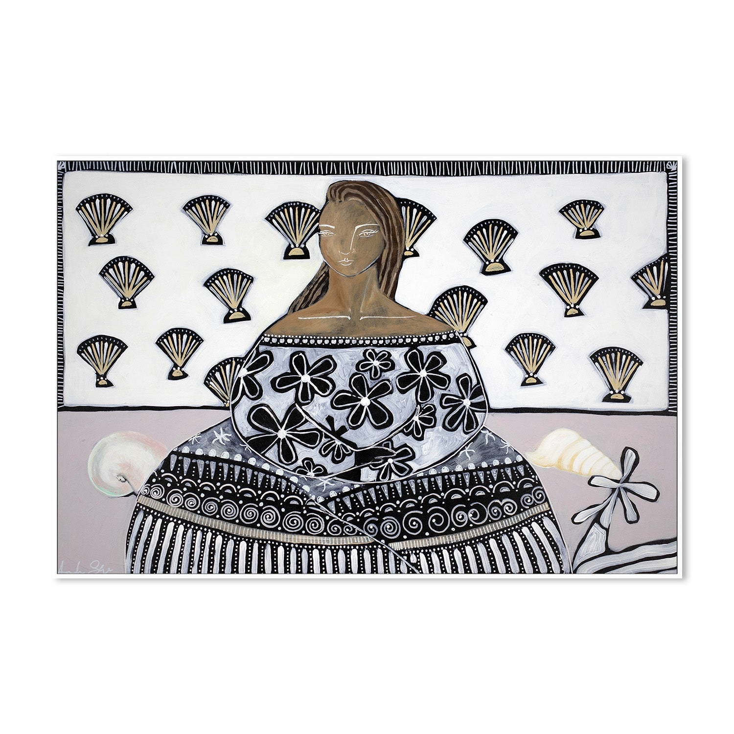 wall-art-print-canvas-poster-framed-Regina , By Amanda Skye-5