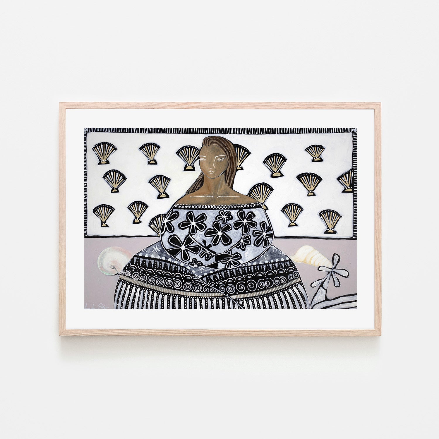 wall-art-print-canvas-poster-framed-Regina , By Amanda Skye-6