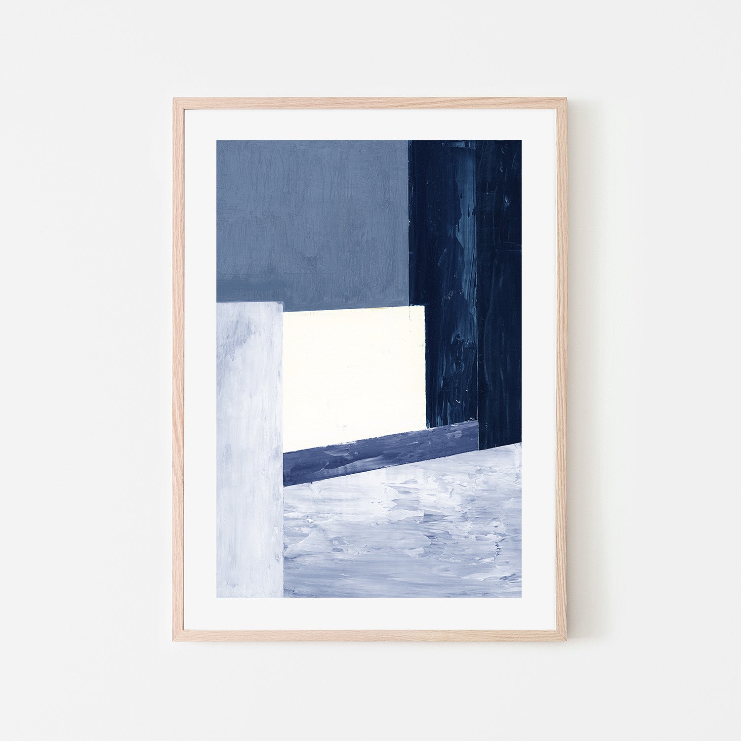 wall-art-print-canvas-poster-framed-Relative Blue , By Zelda Cane-6