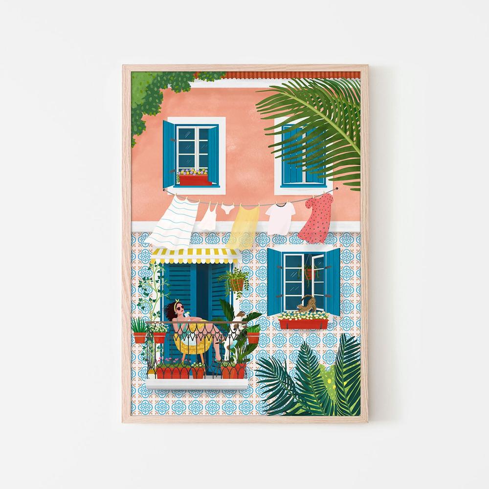 wall-art-print-canvas-poster-framed-Relaxing Summer Balcony-6