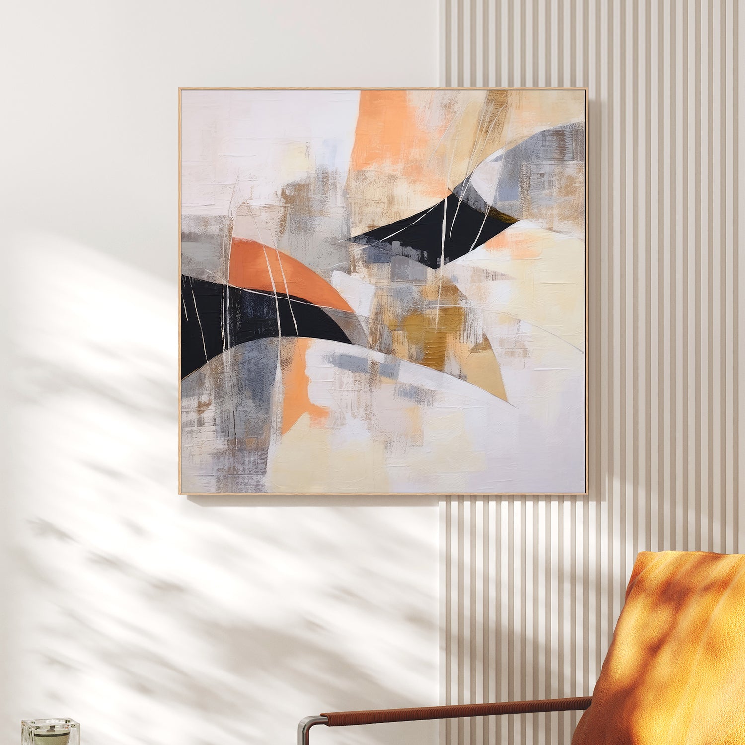 wall-art-print-canvas-poster-framed-Rhythms of Abstract, Style A , By Irena Orlov-2