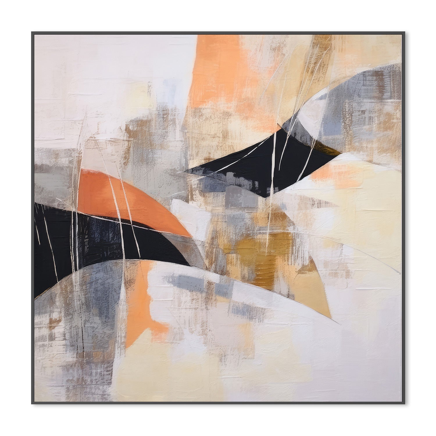 wall-art-print-canvas-poster-framed-Rhythms of Abstract, Style A , By Irena Orlov-3