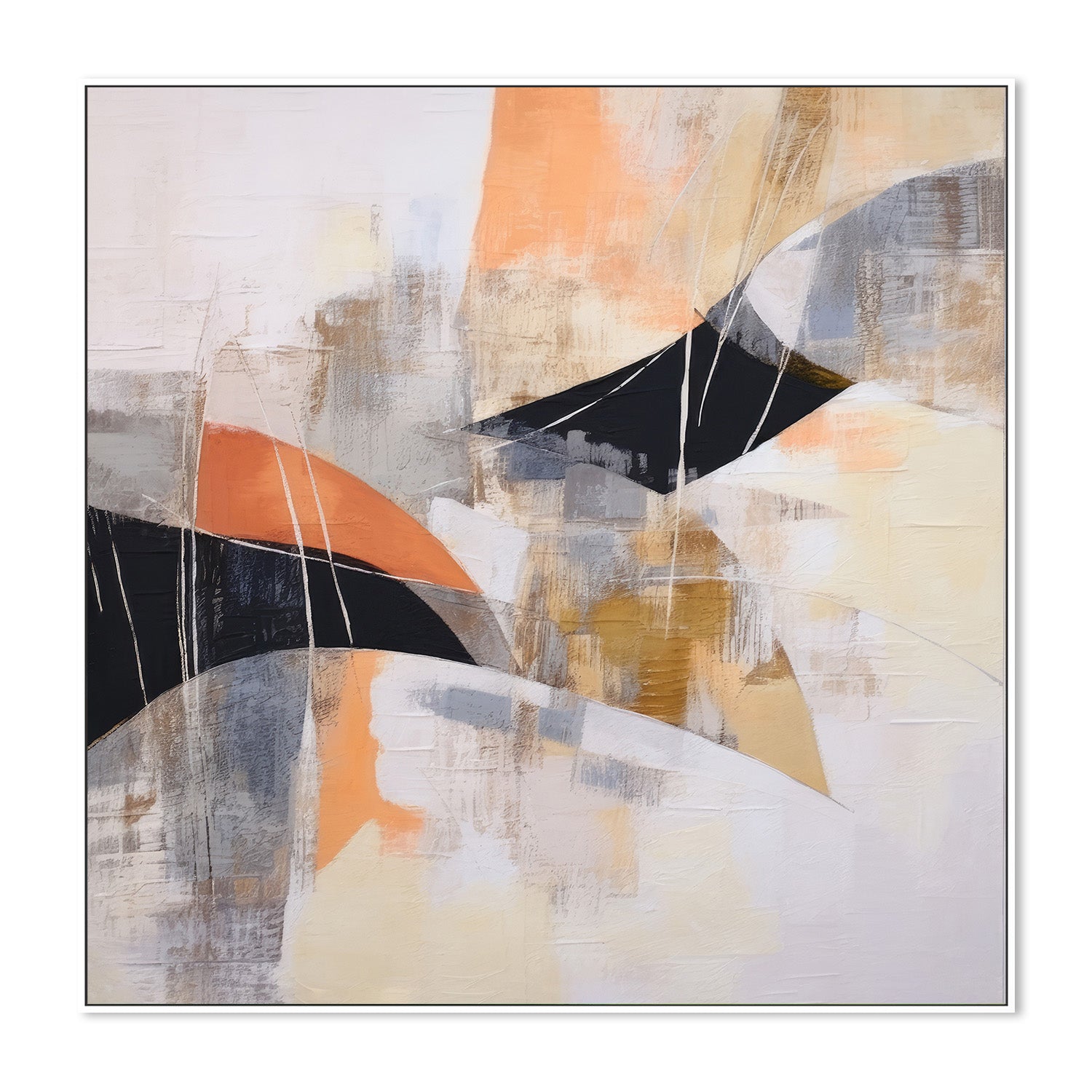 wall-art-print-canvas-poster-framed-Rhythms of Abstract, Style A , By Irena Orlov-5