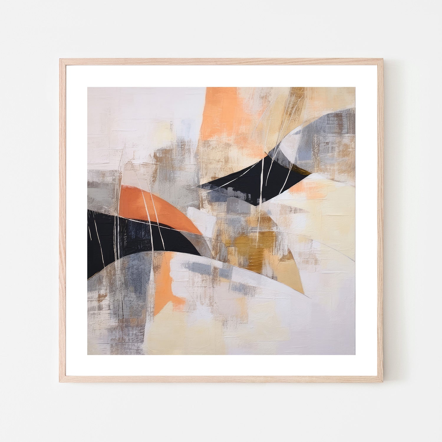wall-art-print-canvas-poster-framed-Rhythms of Abstract, Style A , By Irena Orlov-6