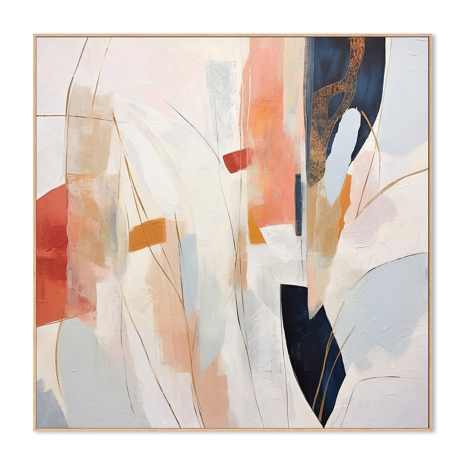 wall-art-print-canvas-poster-framed-Rhythms of Abstract, Style B , By Irena Orlov-4