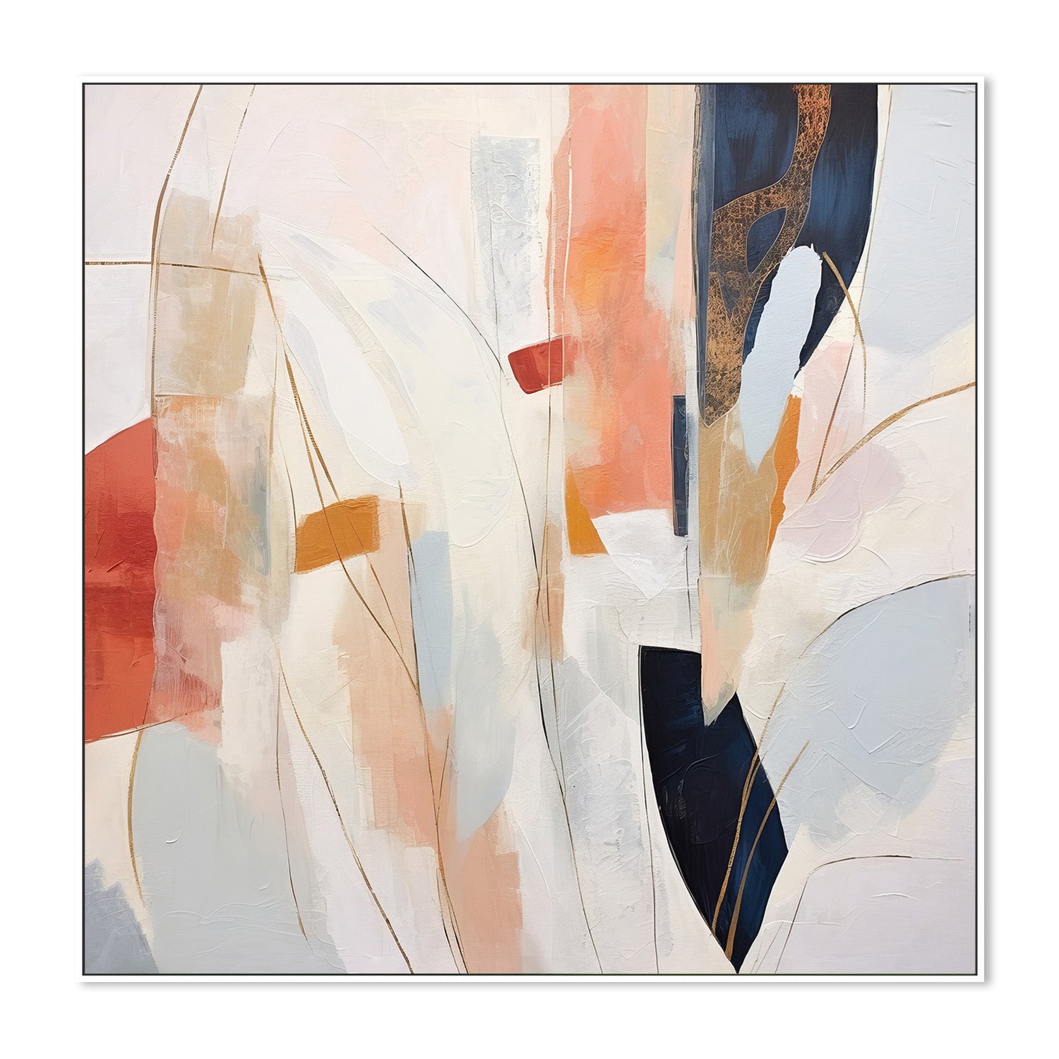 wall-art-print-canvas-poster-framed-Rhythms of Abstract, Style B , By Irena Orlov-5