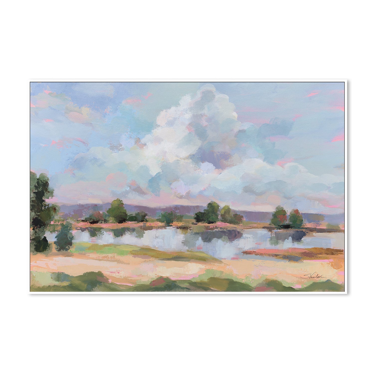wall-art-print-canvas-poster-framed-River View , By Silvia Vassileva , By Silvia Vassileva-5