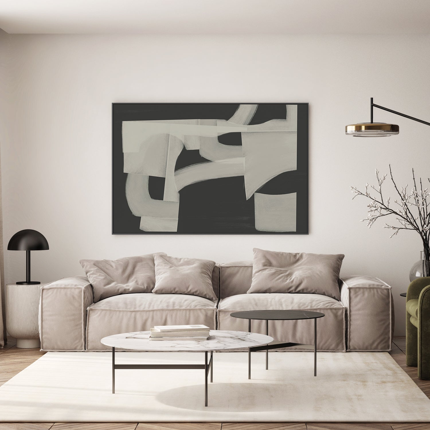 wall-art-print-canvas-poster-framed-Rivers , By Rohan Sharma-7