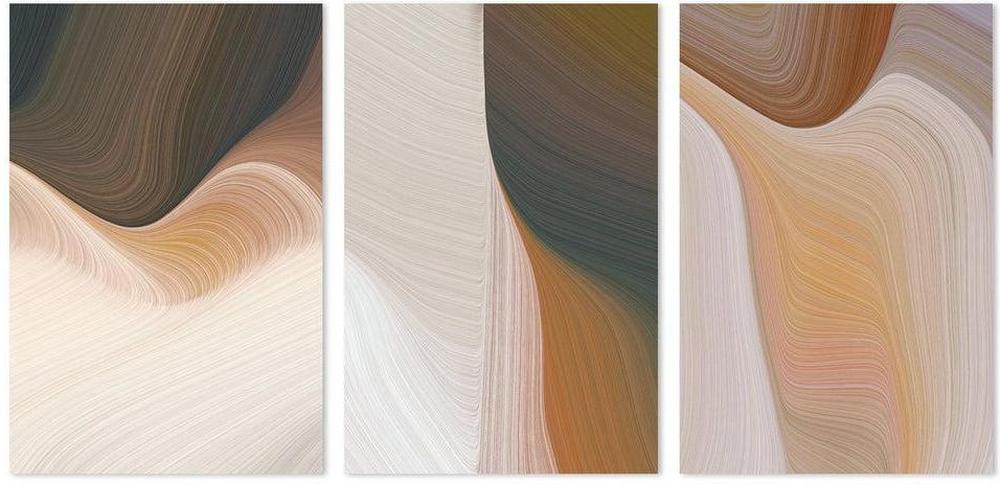 wall-art-print-canvas-poster-framed-Rock Waves, Set Of 3-by-Gioia Wall Art-Gioia Wall Art