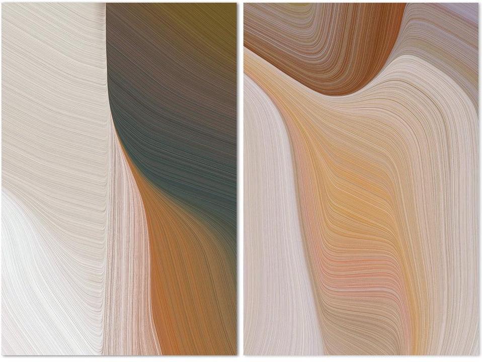 wall-art-print-canvas-poster-framed-Rock Waves, Style B, Set Of 2-by-Gioia Wall Art-Gioia Wall Art