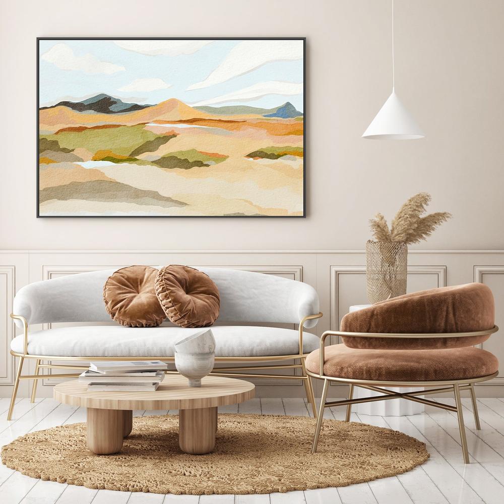 wall-art-print-canvas-poster-framed-Rocky Hill Landscape , By Nikita Jariwala-7