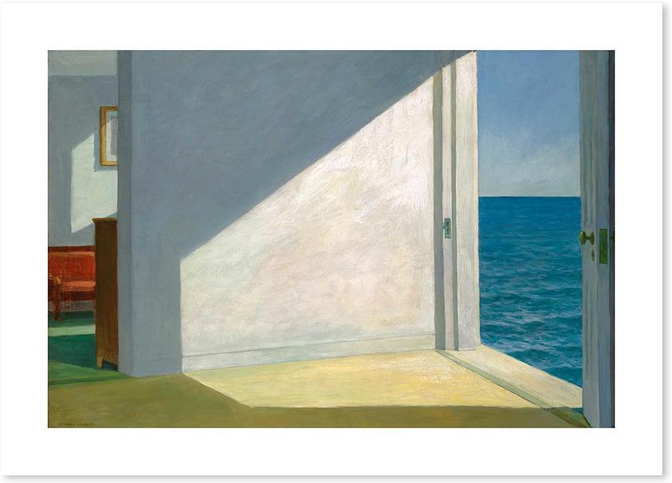 wall-art-print-canvas-poster-framed-Rooms By The Sea, By Edward Hopper-by-Gioia Wall Art-Gioia Wall Art
