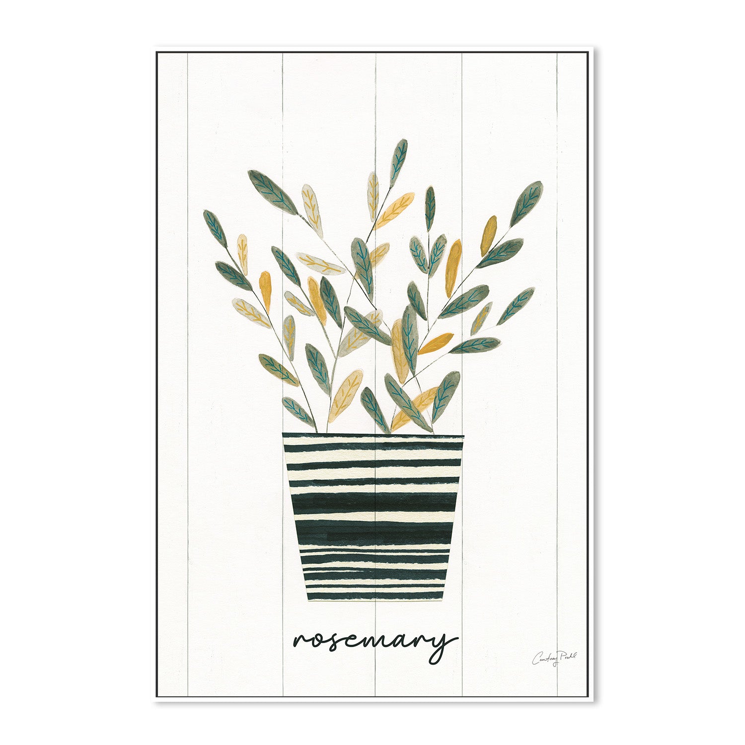 wall-art-print-canvas-poster-framed-Rosemary Herb Garden, Style A , By Courtney Prahl-5
