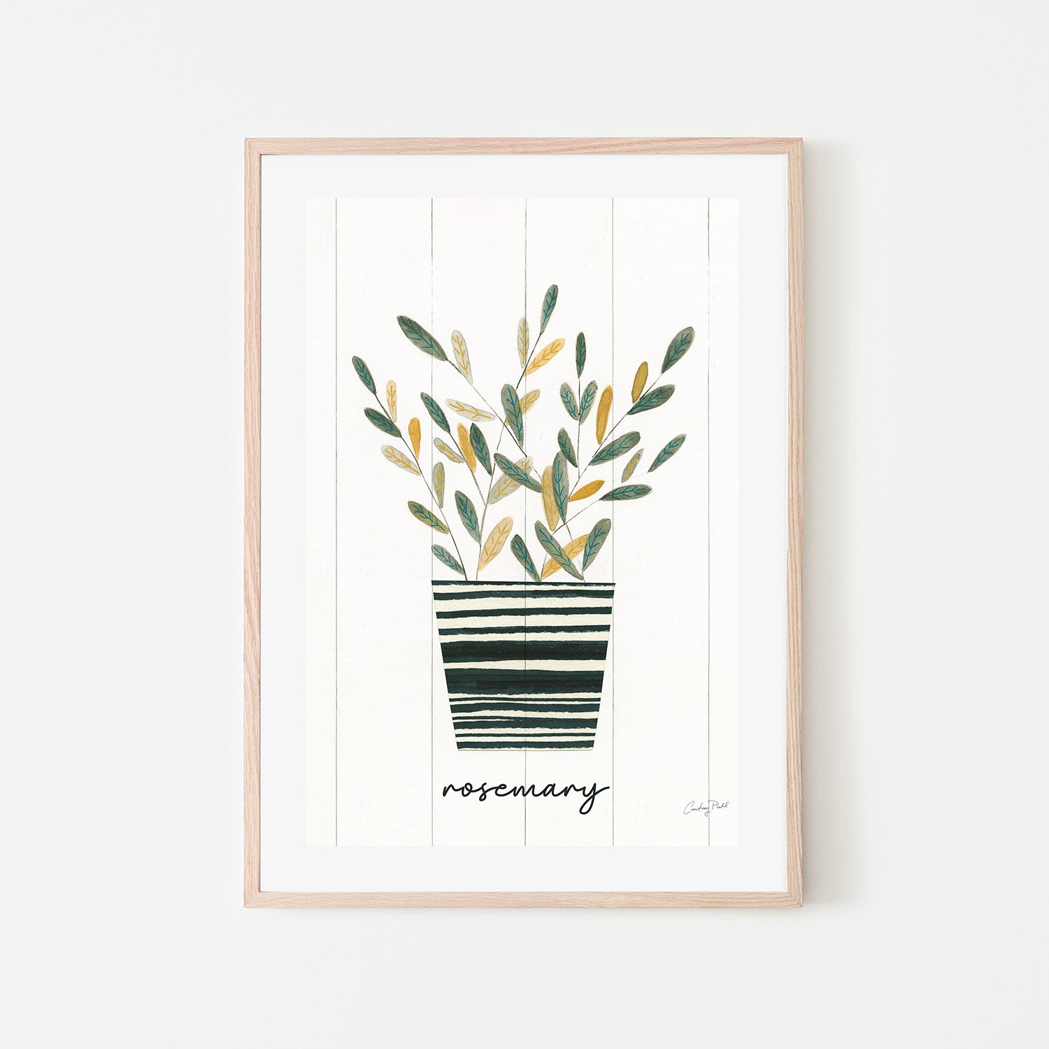 wall-art-print-canvas-poster-framed-Rosemary Herb Garden, Style A , By Courtney Prahl-6