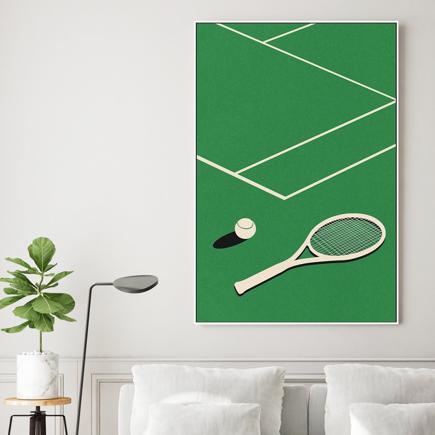 wall-art-print-canvas-poster-framed-Rosi Feist Lawn Tennis Club-2