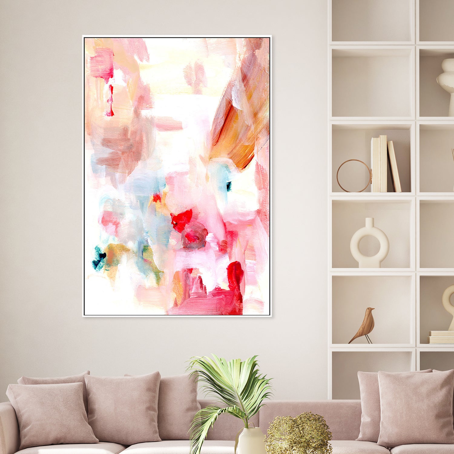 wall-art-print-canvas-poster-framed-Rosie, Style B-2