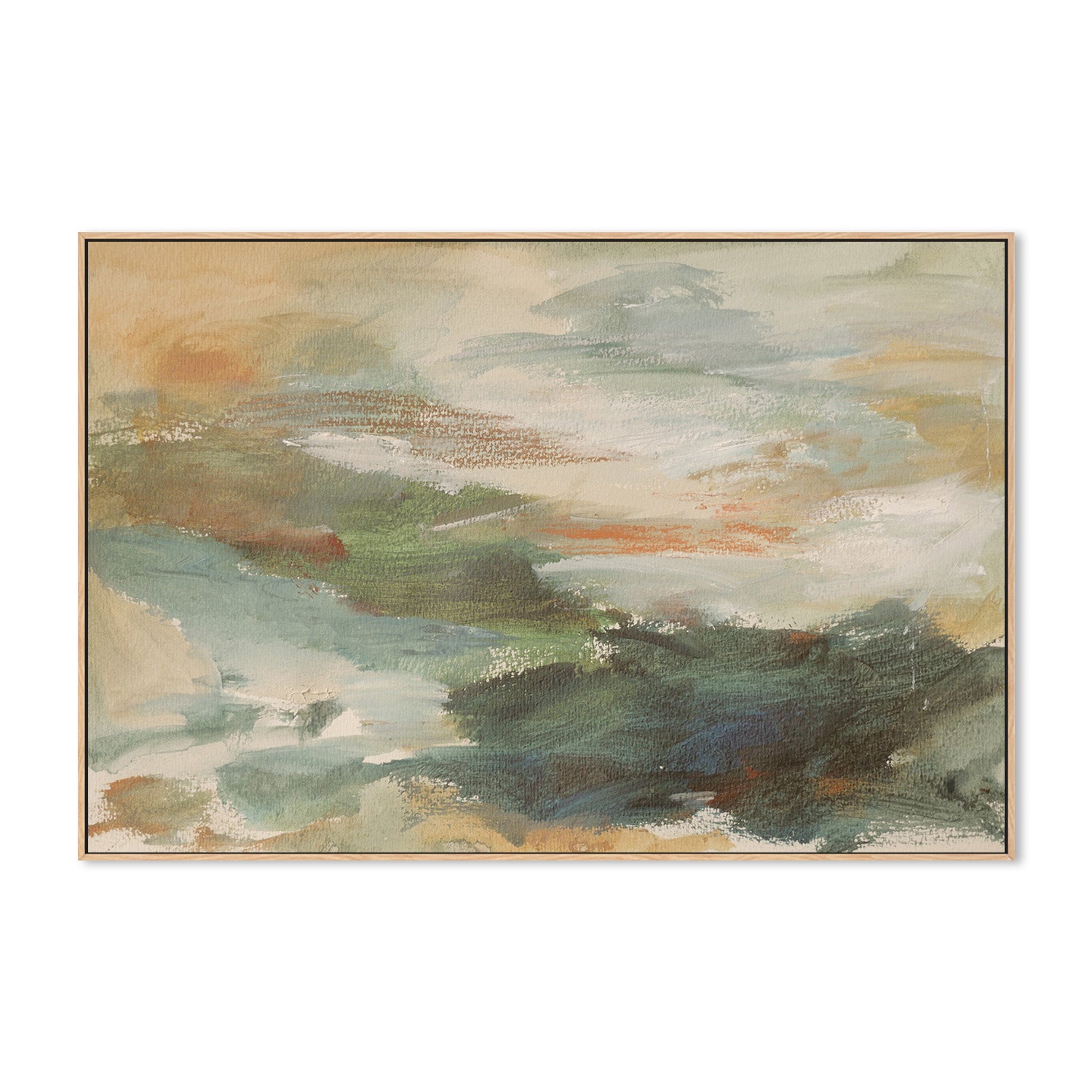 wall-art-print-canvas-poster-framed-Rushing Wind, Style A-4