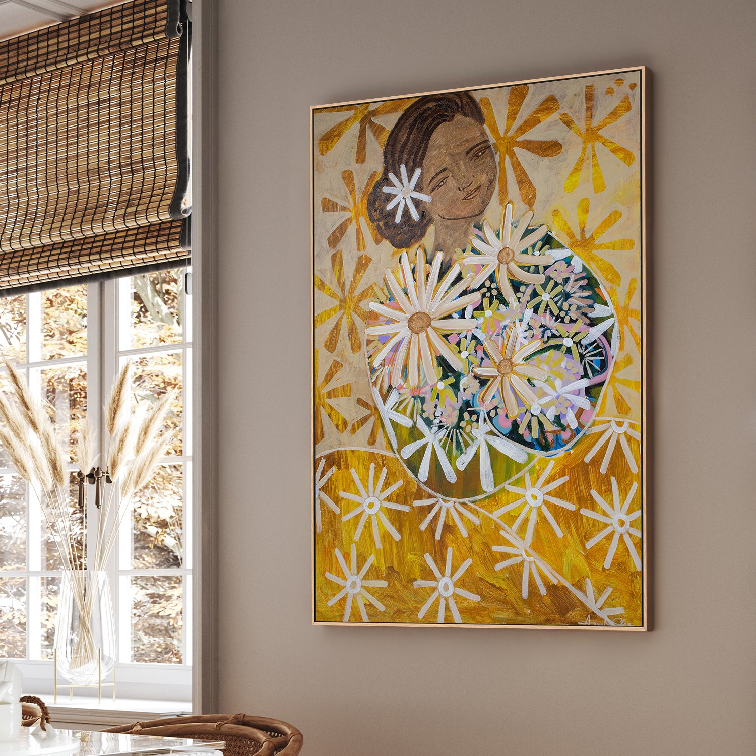 wall-art-print-canvas-poster-framed-Ruth - Citrine-2