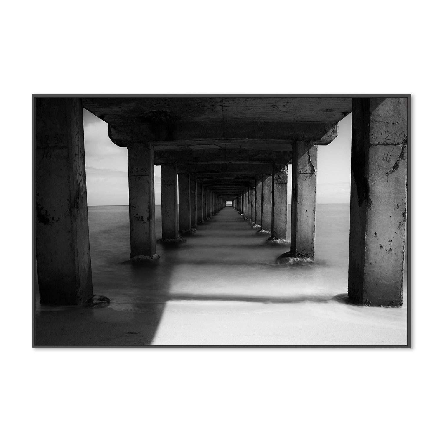 wall-art-print-canvas-poster-framed-Rye Pier, Victoria , By Christopher Cann-3