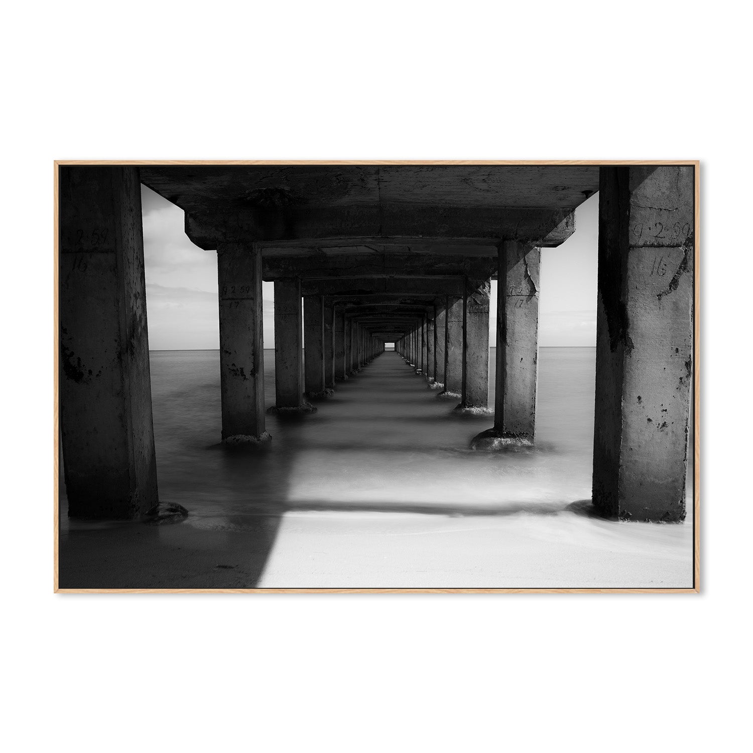 wall-art-print-canvas-poster-framed-Rye Pier, Victoria , By Christopher Cann-4