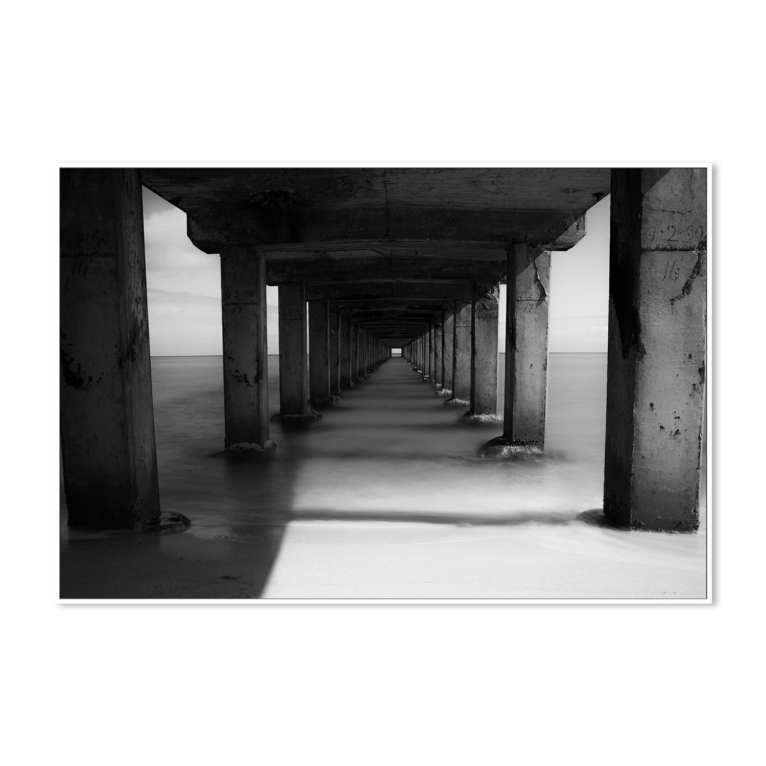 wall-art-print-canvas-poster-framed-Rye Pier, Victoria , By Christopher Cann-5