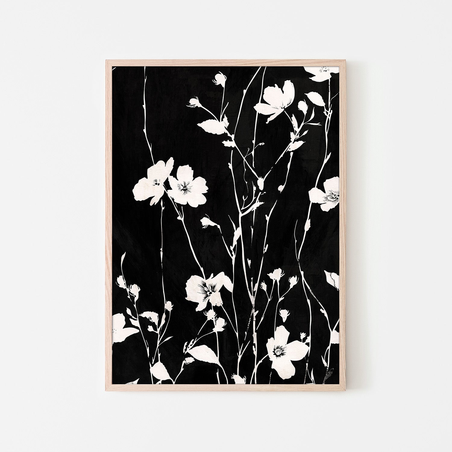 wall-art-print-canvas-poster-framed-Sable Stems, Style B-6
