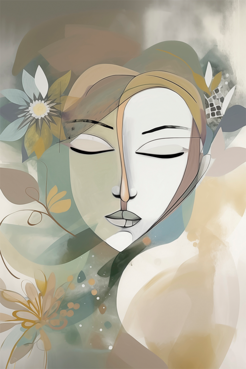wall-art-print-canvas-poster-framed-Sage, Style A , By Bella Eve-1