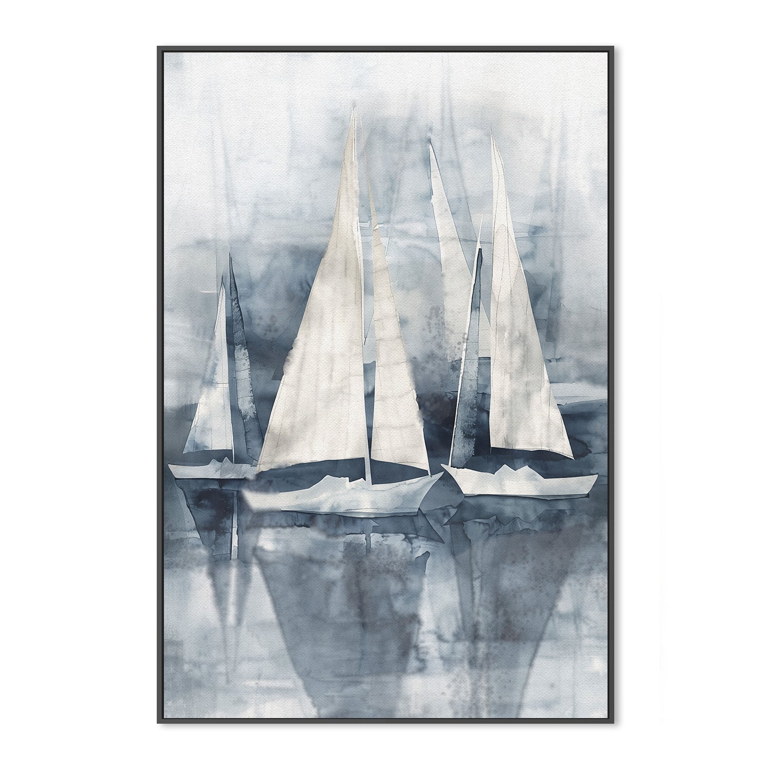 wall-art-print-canvas-poster-framed-Sail The Sea , Style B, By Nina Blue-3