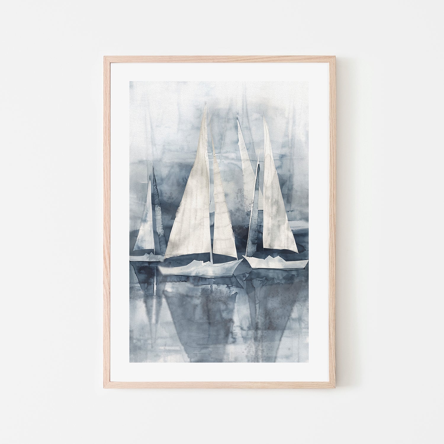 wall-art-print-canvas-poster-framed-Sail The Sea , Style B, By Nina Blue-6