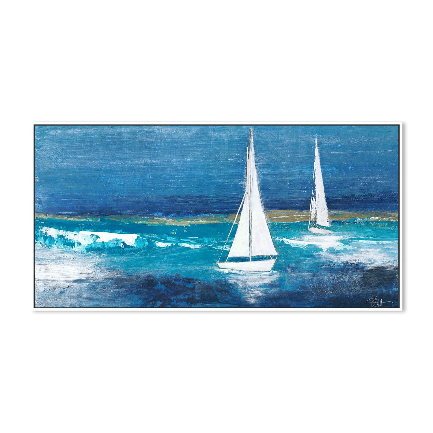 wall-art-print-canvas-poster-framed-Sailing Blue , By Filippoloco-5