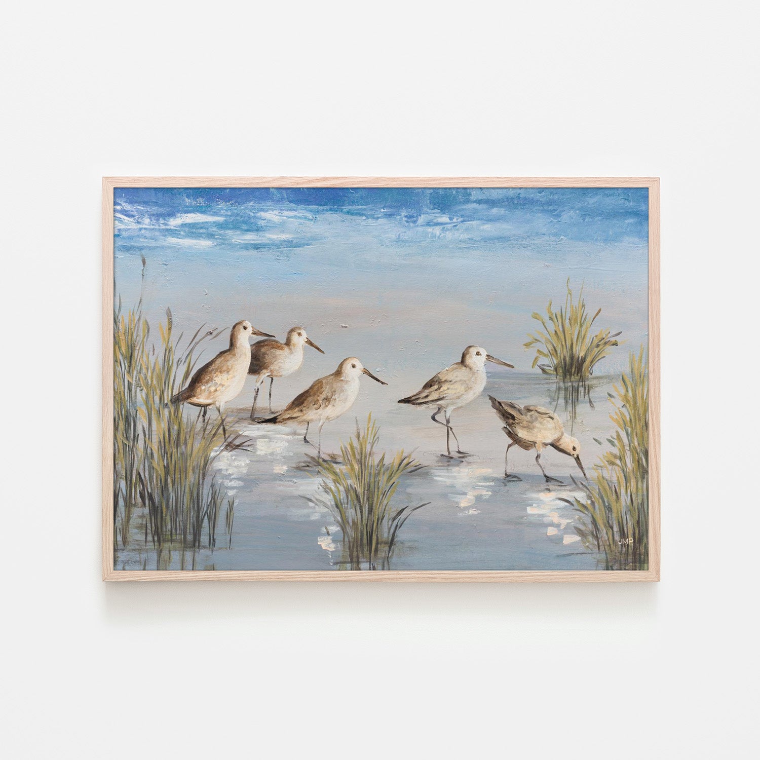 wall-art-print-canvas-poster-framed-Sandpiper Stroll-6