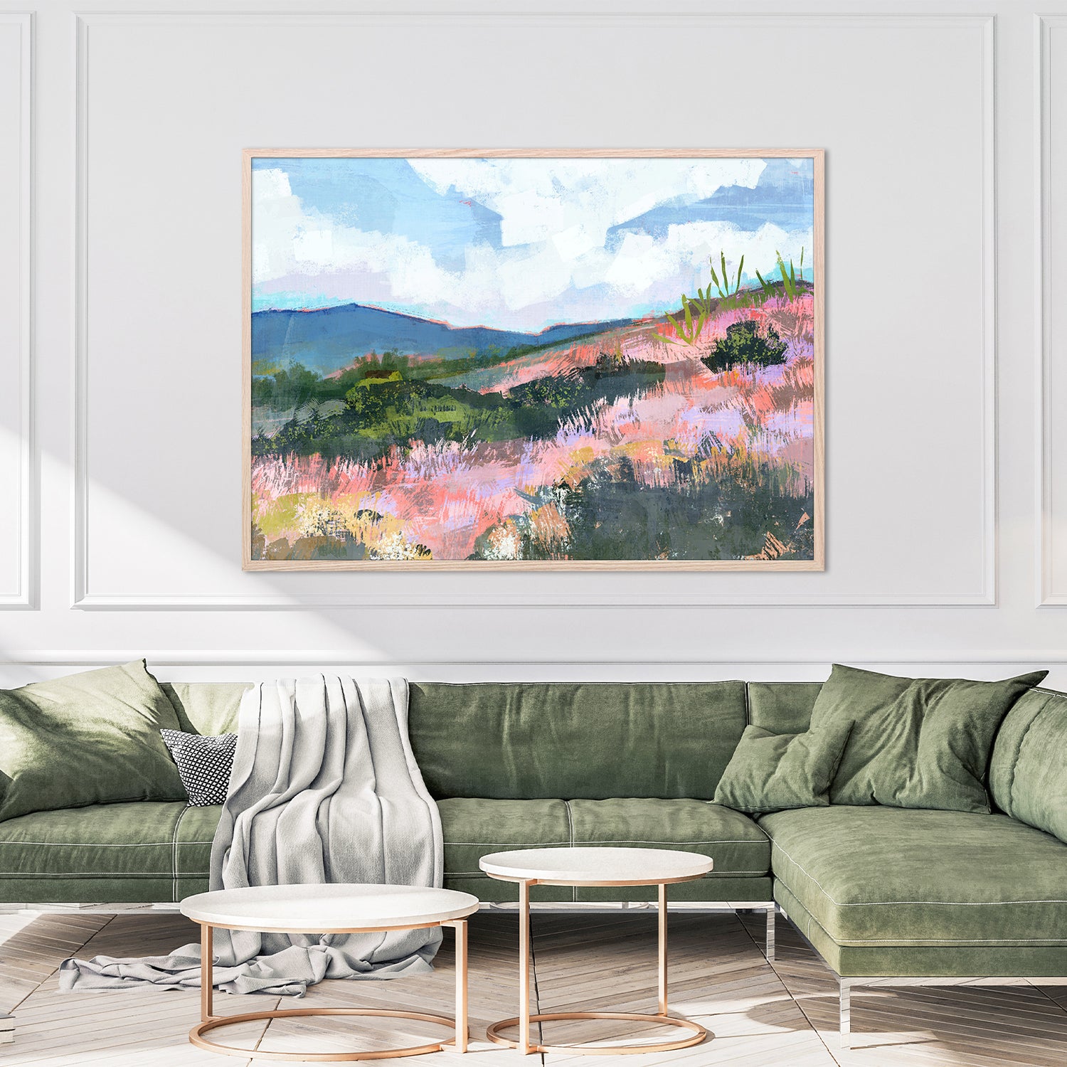 wall-art-print-canvas-poster-framed-Saturated mountains-8