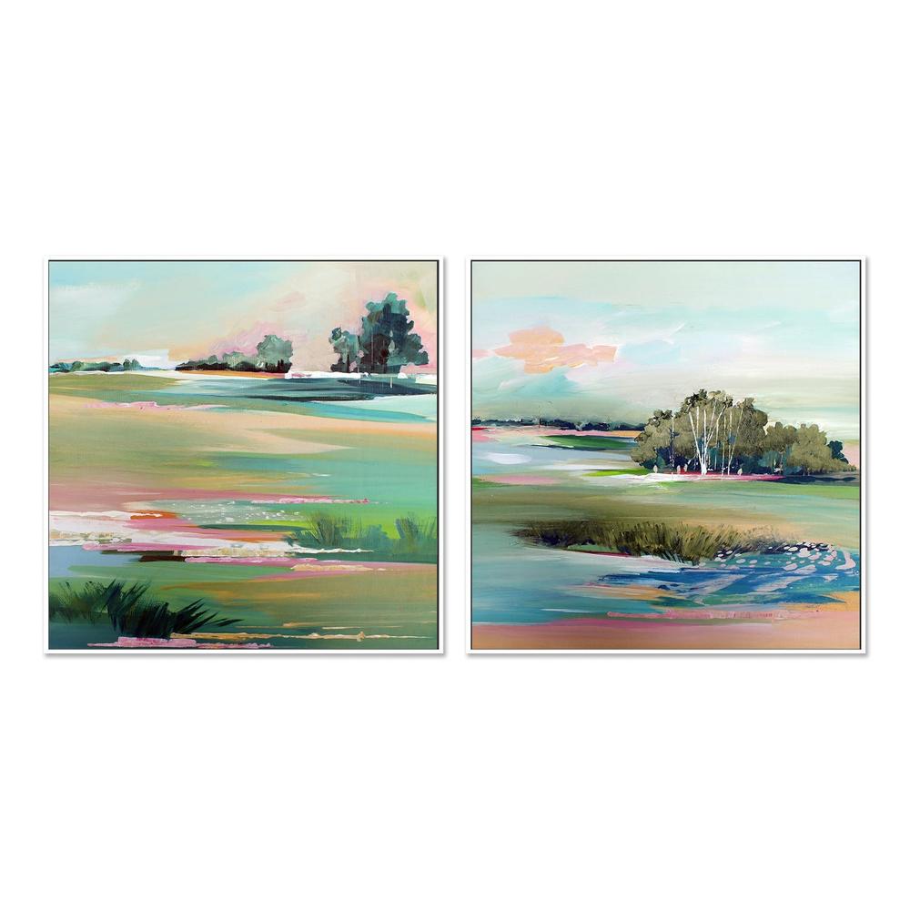 wall-art-print-canvas-poster-framed-Scenery, Style B & C, Set Of 2 , By Amelia Aveline-5