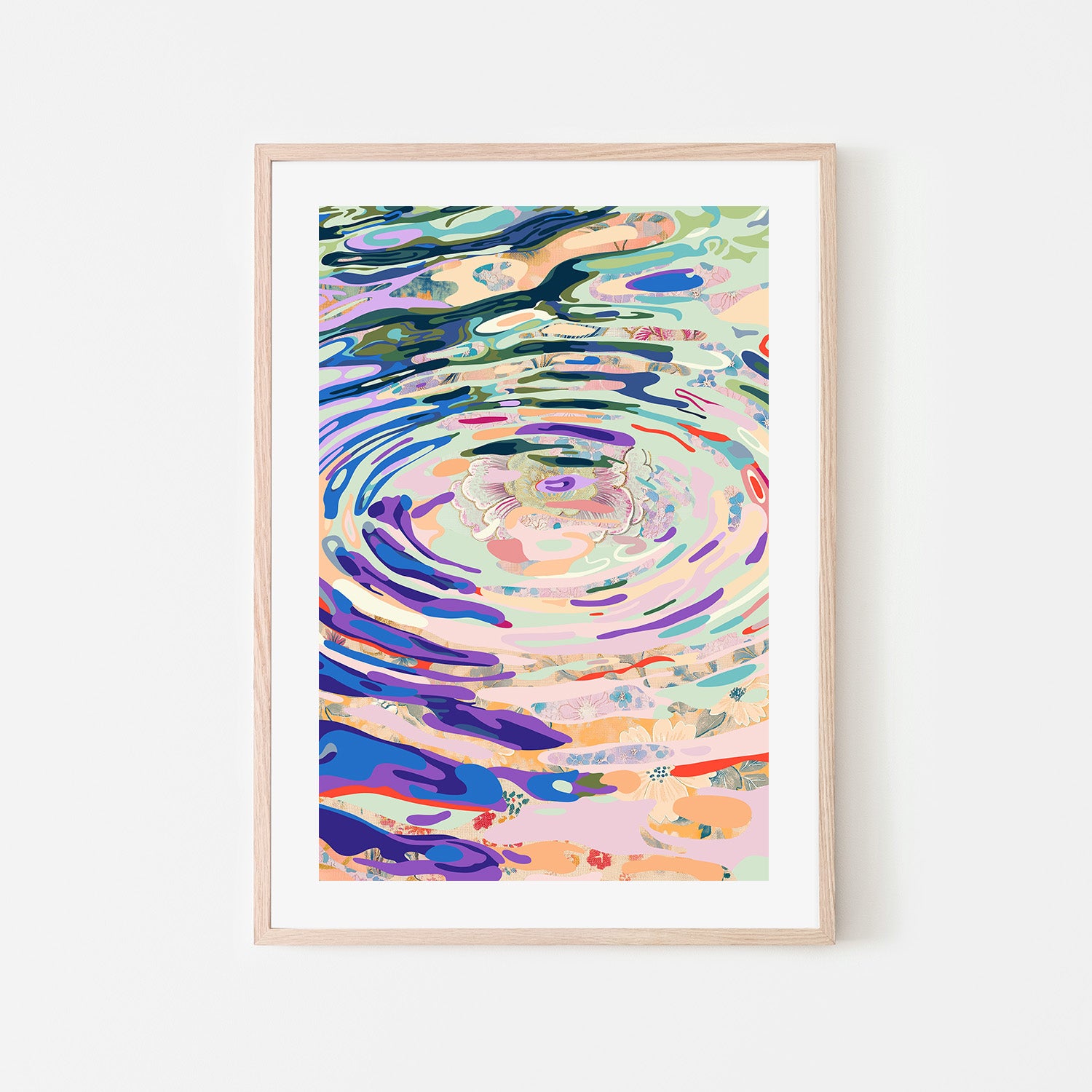 wall-art-print-canvas-poster-framed-Sea Garden , By Unratio-6
