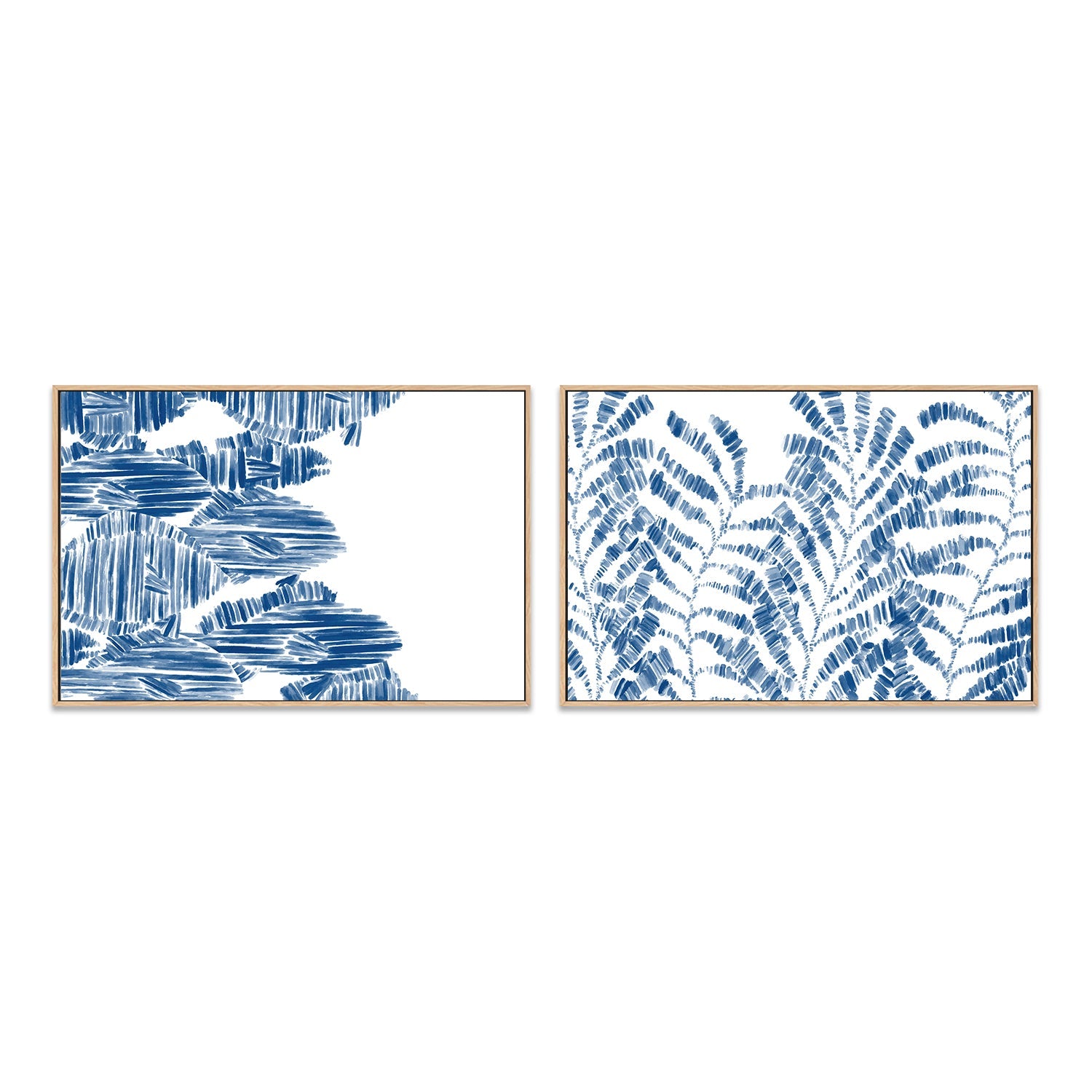 wall-art-print-canvas-poster-framed-Sea Life Rhythm-Seaweed Mantle, Set Of 2 , By Jetty Home-4