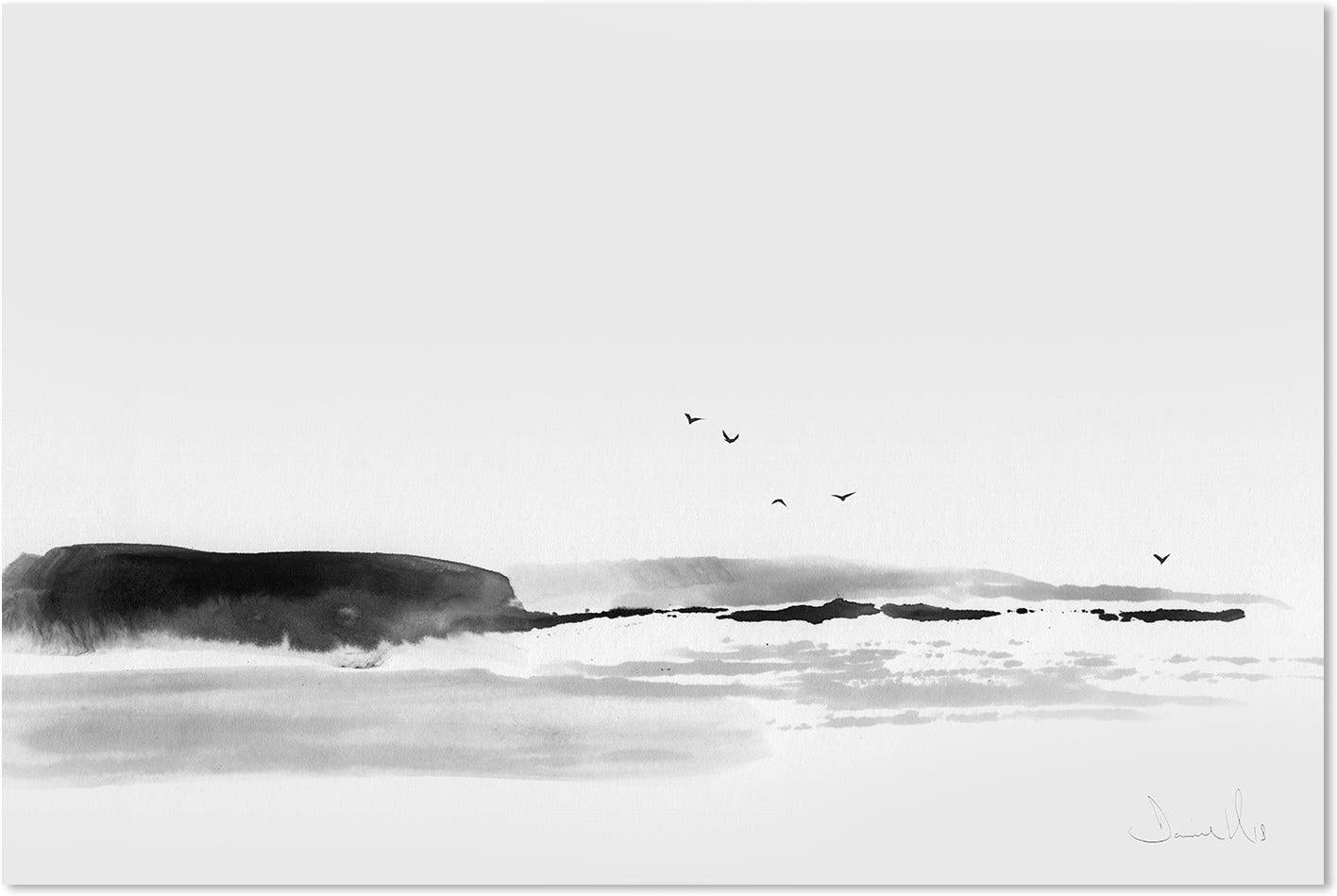 wall-art-print-canvas-poster-framed-Sea Rock , By Dan Hobday-by-Dan Hobday-Gioia Wall Art