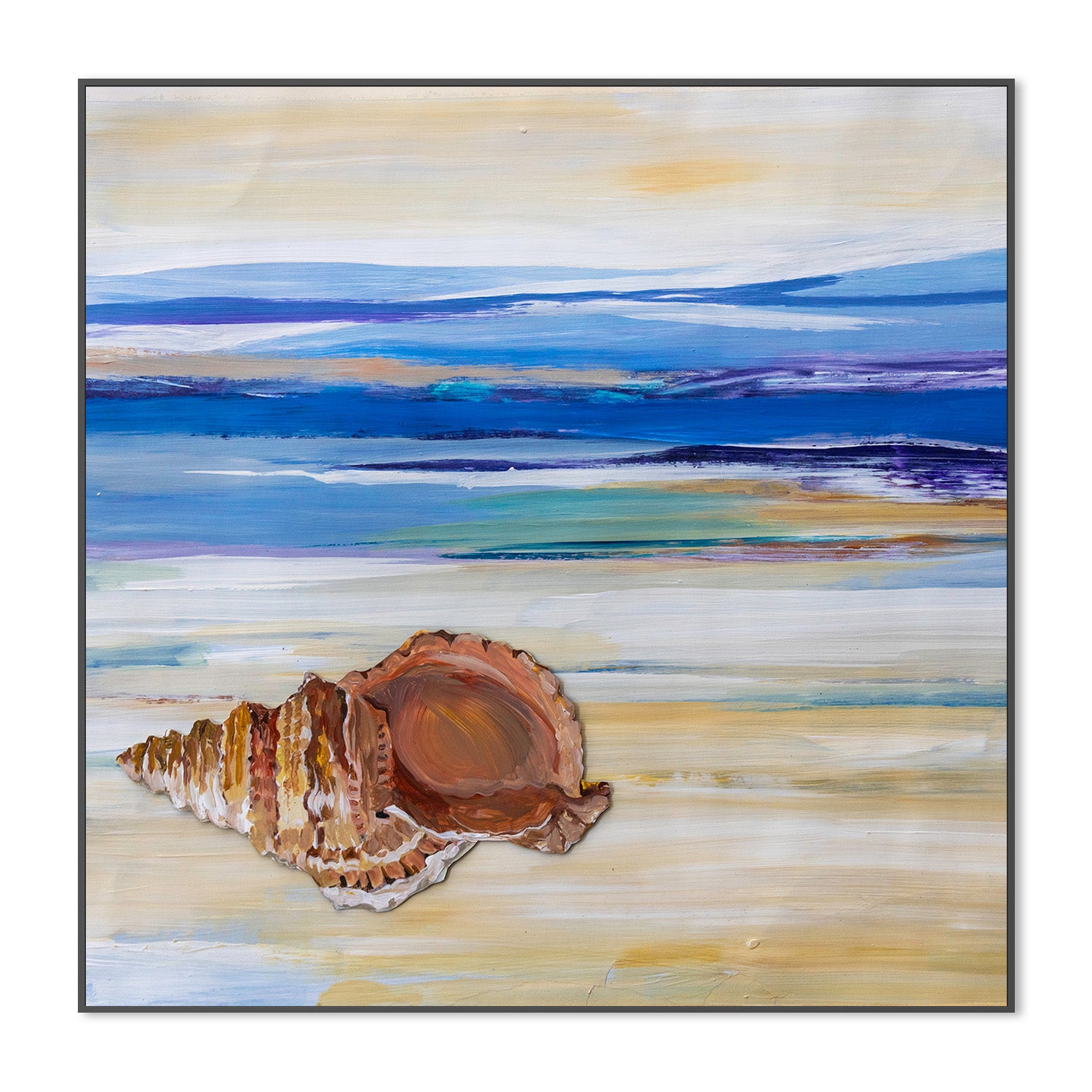wall-art-print-canvas-poster-framed-Seashell Shore, Style A , By Amelia Aveline-3