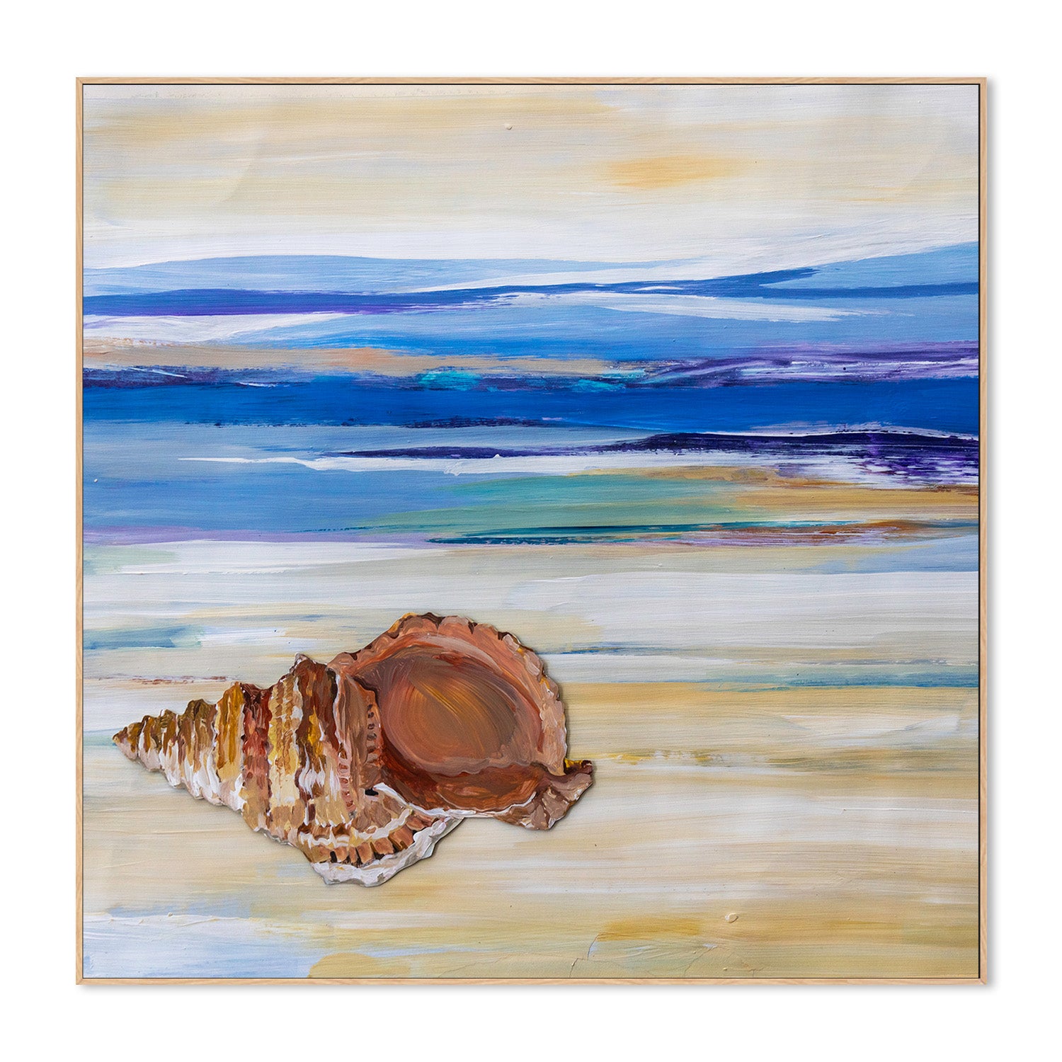 wall-art-print-canvas-poster-framed-Seashell Shore, Style A , By Amelia Aveline-4