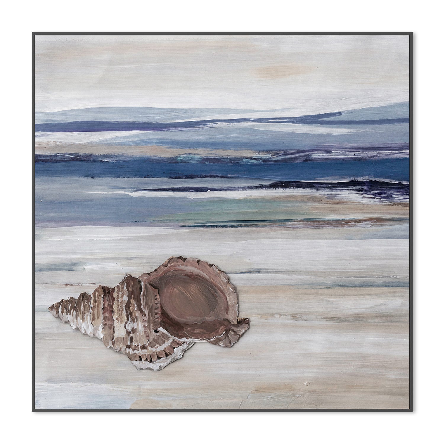 wall-art-print-canvas-poster-framed-Seashell Shore, Style B , By Amelia Aveline-3