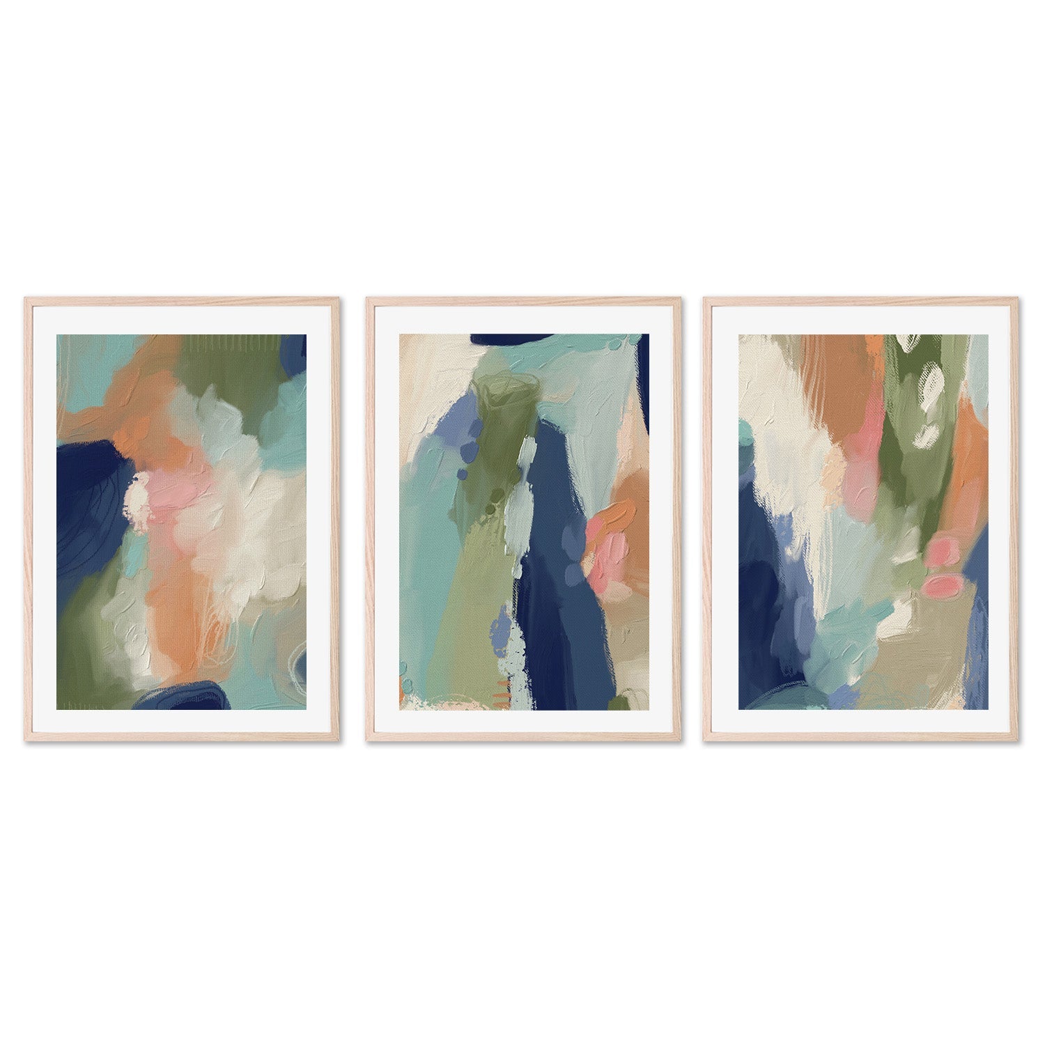 wall-art-print-canvas-poster-framed-Season of Change, Set of 3 , By Lisa Nohren-6
