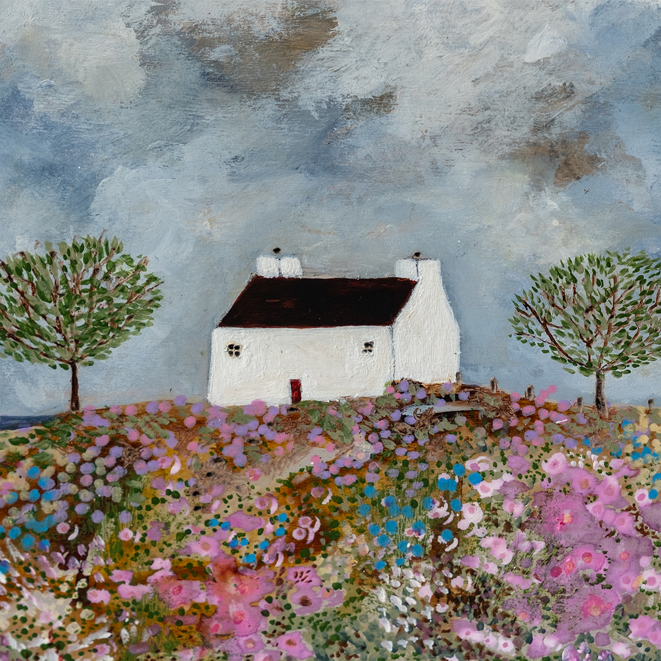 wall-art-print-canvas-poster-framed-Secrets Of A Summer Meadow , By Louise O'Hara-1